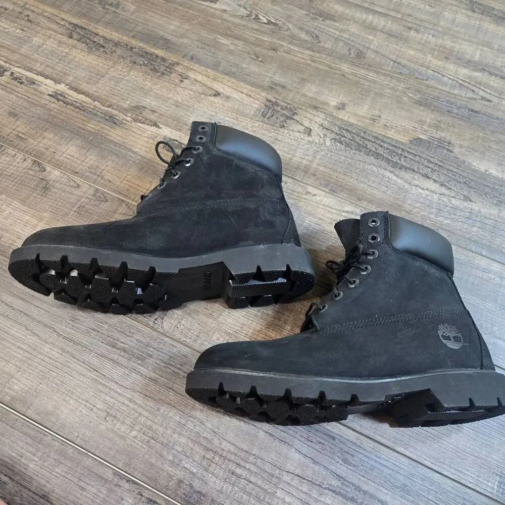 Men's Timberland Classic 6-Inch Waterproof Boot 19039 mens sz 8 black